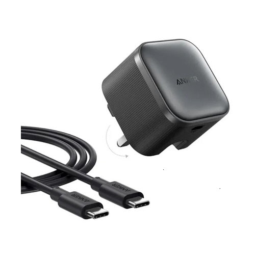 Anker Nano Charger 45W With USB-C to USB-C Cable