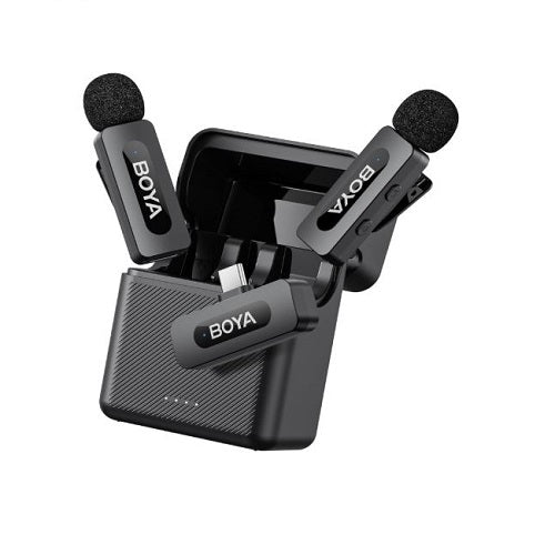 BOYA BY-V30 Wireless Lavalier Microphone | USB Type-C