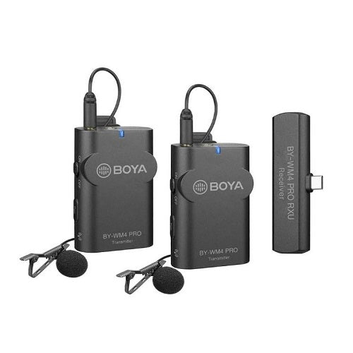BY-WM4 Pro-K6 Wireless Lavalier Microphone System