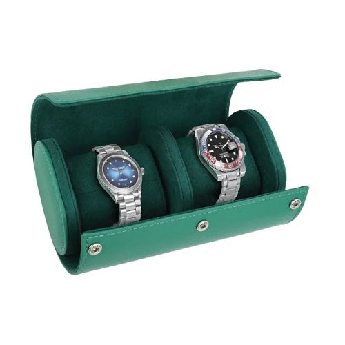 Green Lion Duo Watch Roll Case